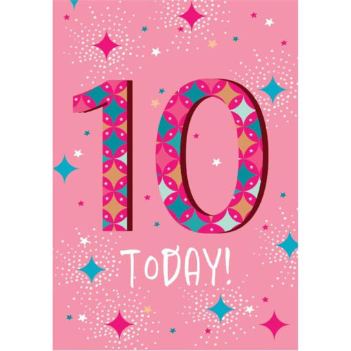 Picture of 10 TODAY BIRTHDAY CARD